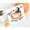 No one likes a crabby witch! This fun sign has a coastal feel with it's crabby graphic as well as the traditional Halloween spirit! A bright orange pumpkin is all about the fall, and how cute is that bat lurking in the background! This signs measures 5.5 x 5.5 x .75 and can stand alone on a shelf, mantel or add it to your Halloween tiered tray decor.